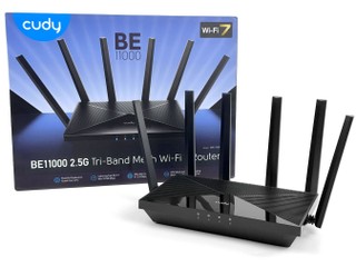 三頻 BE11000、Qualcomm 晶片 CUDY WR11000 三頻 Wi-Fi 7 Mesh Router