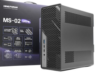 「頂級」迷你工作站 !! Minisforum MS-02 Ultra Mini Workstation