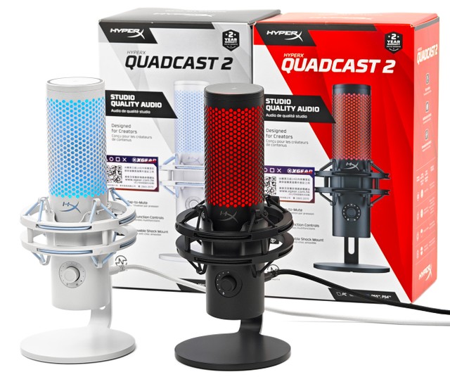 HyperX QuadCast 2 USB 電競麥克風