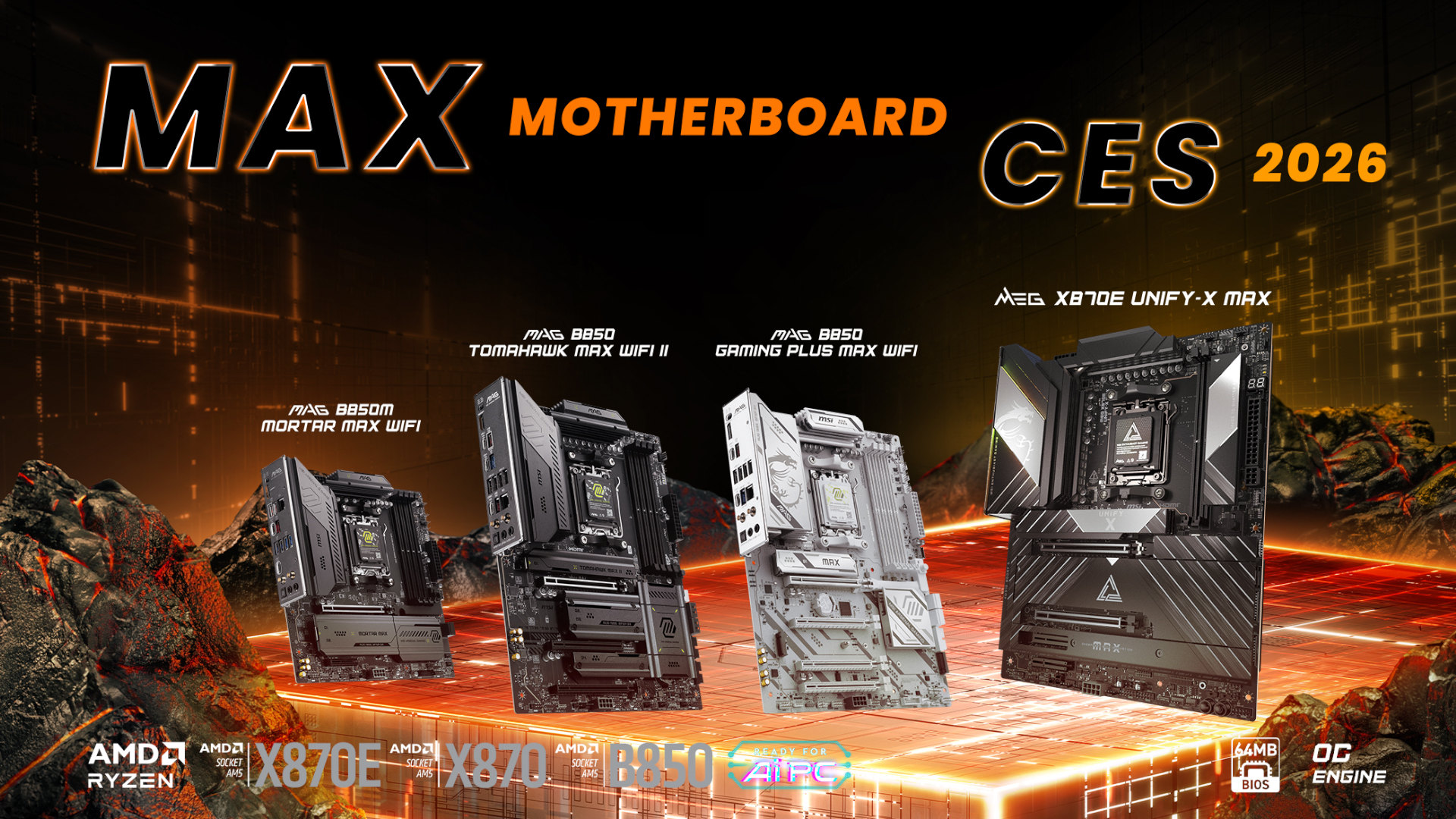 MSI CES 2026 DIY PC