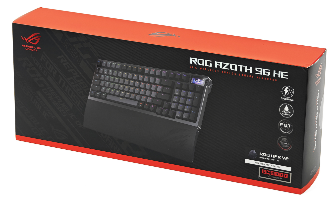 搭載 ROG HFX V2 磁軸 ASUS ROG AZOTH 96 HE 磁軸電競鍵盤 - 電腦領域 HKEPC Hardware - 全港 ...