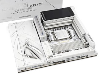 ROG X870E 的天花板 !? ASUS ROG CROSSHAIR X870E GLACIAL 主機板