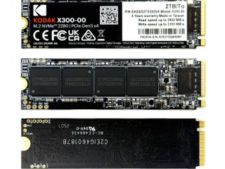 攝影級 SSD ? 穩定先決 KODAK X300 2TB M.2 NVMe SSD