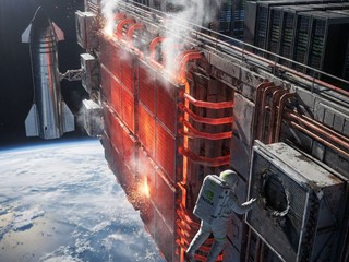 Elon Musk 要在太空建運算中心 老黃︰太空缺乏空氣  晶片無法散熱