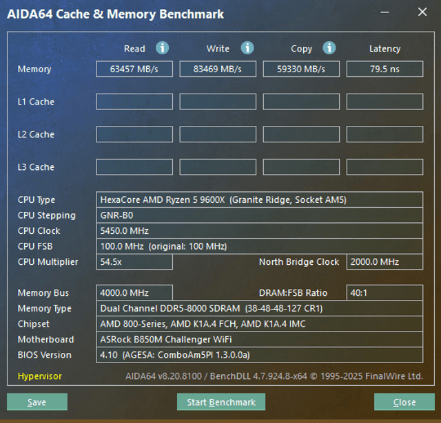 ASRock B850M Challenger WiFi 主机板