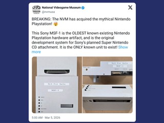 任天堂 PlayStation 第一台原型機 一個「商場背叛」的故事  雙方交惡