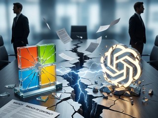 微軟考慮控告 OpenAI 違反合約 OpenAI 毫無信用   雙方合作現裂痕