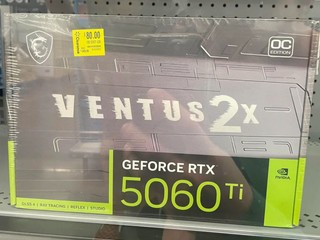 RTX 5060 Ti 退貨品特價 US$80 行 Walmart 突然看到   行運超人附身