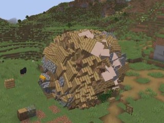 超療癒的 Minecraft MOD 玩法 玩家變成球體   凡走過的寸草不生
