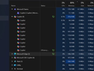 Win11 Copilot App 推送新版本 由 WinUI 變 Web 元件  記憶體用量升 10 倍