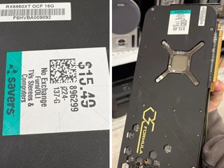 夜冷店發現 RX 6950 XT 卡皇 僅售 US$15.5   折約 HK$120 帶回家
