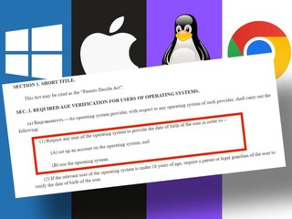 美國要求作業系統需年齡驗證 Windows、macOS、Linux 全都要做