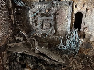 宏福苑大火  用戶返回居所收拾 電腦被燒成炭   網民︰最緊要人無事