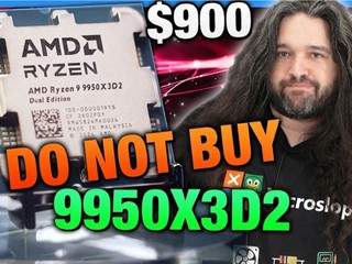 耶穌借到 Ryzen 9 9950X3D2 大字標題︰Do not Buy 9950X3D2