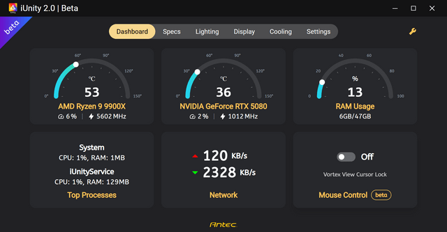 ANTEC Vortex View 360
