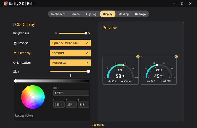 ANTEC Vortex View 360