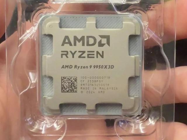 Amazon 購買Ryzen 9 9950X3D 盒內只有CPU IHS 晶片封裝不見了- 電腦