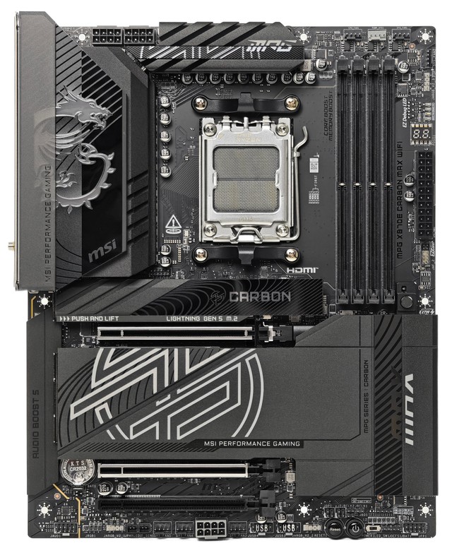 MSI MPG X870E CARBON MAX WIFI 主機