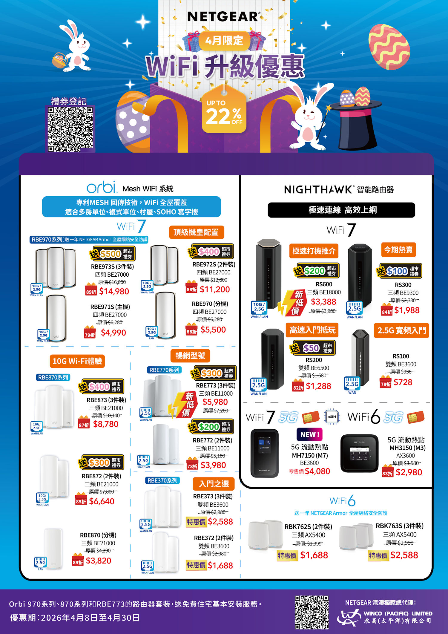 NETGEAR Apr Promo