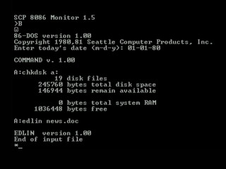 MS-DOS 前身「86-DOS」險失傳 歷史學家靠 45 年前「紙本」復活它