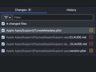 Apple 官方 App 驚現「神秘」文件 工程師意外把 Claude.md 放進 App 中