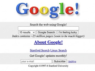 Google 搜尋並非追求極簡美學 真相︰創辦人不懂 HTML 網頁設計
