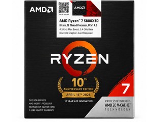 Ryzen 7 5800X3D 十週年紀念版 現身印度腦店   售價 3 萬印度盧比