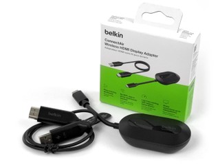 40 呎影像传输、即插即用 Belkin ConnectAir 无线 HDMI Adaptor