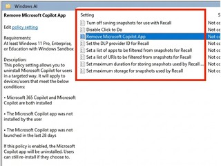 Windows 11 首度開放 AI 選項 容許用戶徹底卸載 Copilot 應用程式