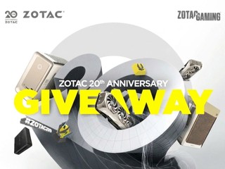 ZOTAC 20 週年送大禮 Final 篇 想參加留言 #ZOTAC  6 月 6 日截止
