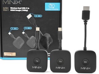 50 米傳輸、雙發射器 MINIX B21 2-to-1 無線 HDMI Adaptor
