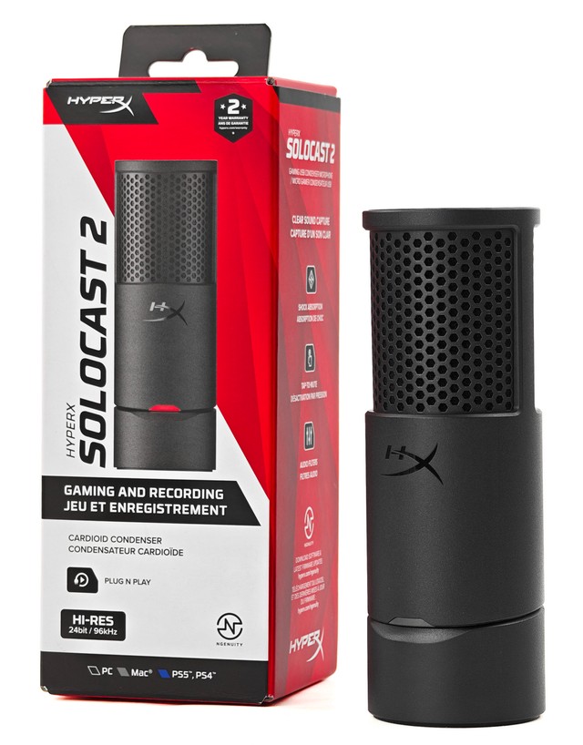 HyperX SoloCast 2 USB 麥克風