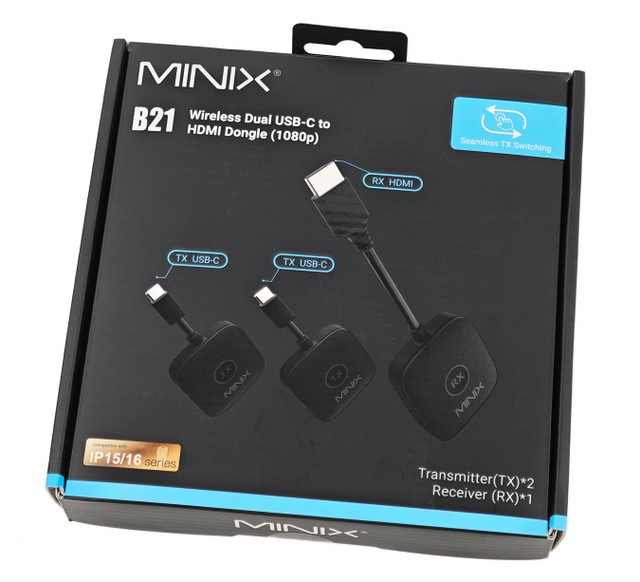 MINIX B21 2-to-1 Wireless Displa