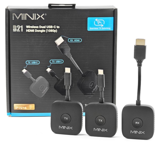 MINIX B21 2-to-1 Wireless Displa
