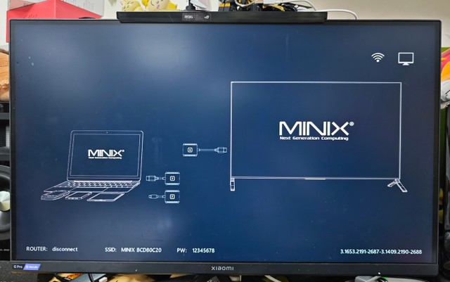 MINIX B21 2-to-1 Wireless Displa