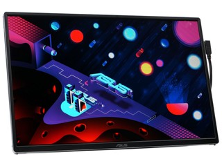 WUXGA、靚色 AMOLED ASUS ZenScreen OLED MQ16FC 便攜式顯示器