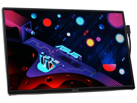 WUXGA、靚色 AMOLED ASUS ZenScreen OLED MQ16FC 便攜式顯示器
