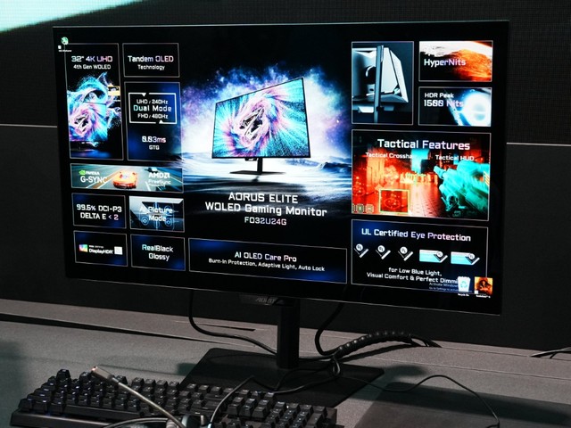 GIGABYTE Computex 2026 電競顯示器新品