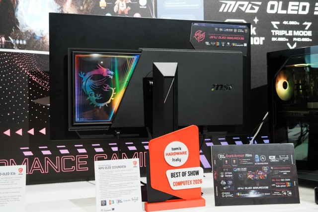 MSI Computex 2026 顯示器新品列陣