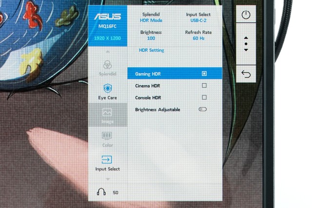 ASUS ZenScreen OLED MQ16FC