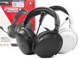 輕量化 !! 四倍電池續航力 HyperX Cloud Stinger 3 Wireless 無線遊戲耳機
