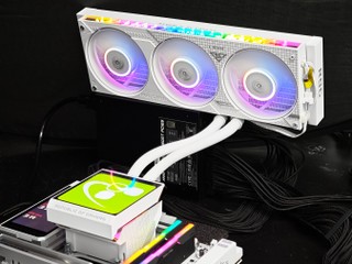獨家  Q-Connector 連接 ASUS ROG Strix SLC IV 360 ARGB LCD 一體式水冷