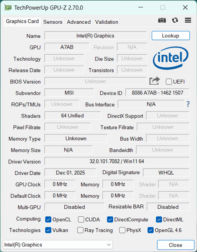 MSI Cyborg 15 Max C2WG