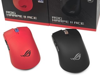48g 極輕量化、ROG 光學微動 ASUS ROG Harpe II Ace 無線電競滑鼠