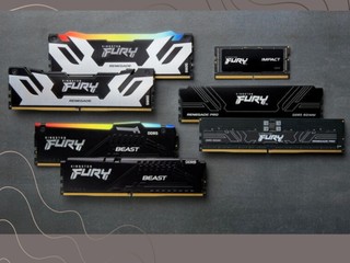 專為電競玩家、創作者、與硬體愛好者所打造 Kingston FURY 記憶體與固態硬碟