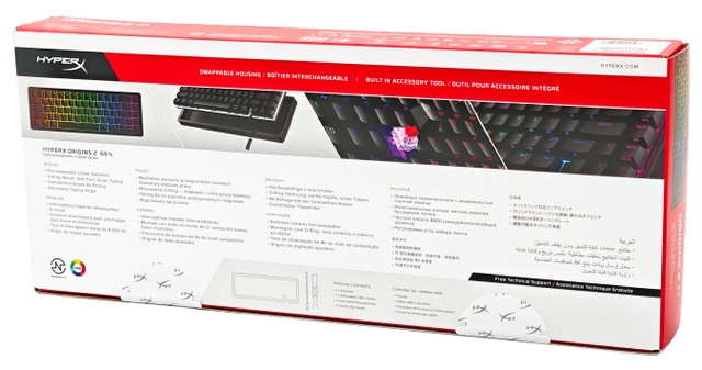 HyperX Origins 2 65 電競鍵盤