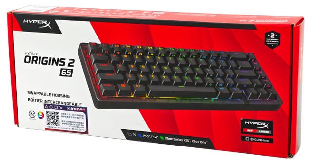 HyperX Origins 2 65 電競鍵盤
