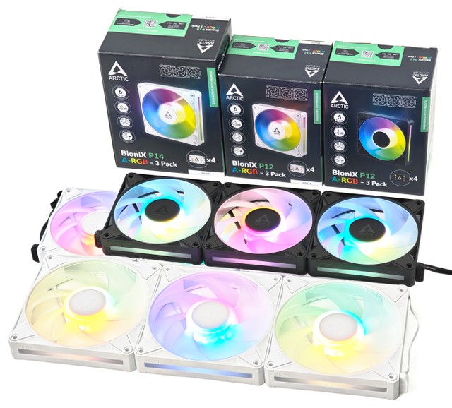 ARCTIC BioniX P12 / P14 A-RGB 風扇