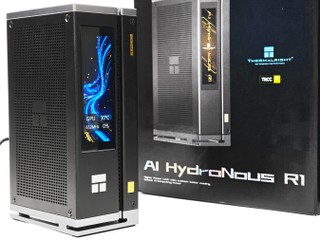 為 AI 本地運算而生 ... !! Thermalright AI HydroNous R1 Mini PC