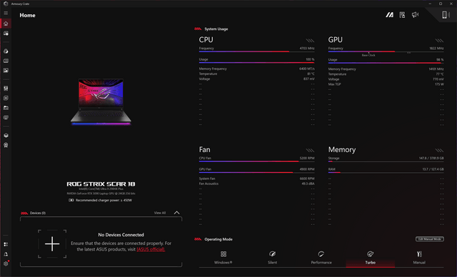 ASUS ROG Strix SCAR 18 (2026) G8
